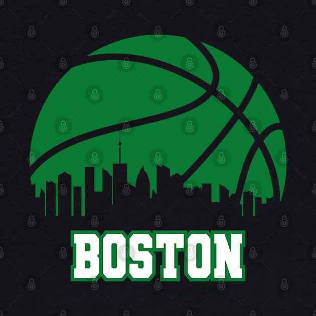 Boston Basketball Retro by Jurou